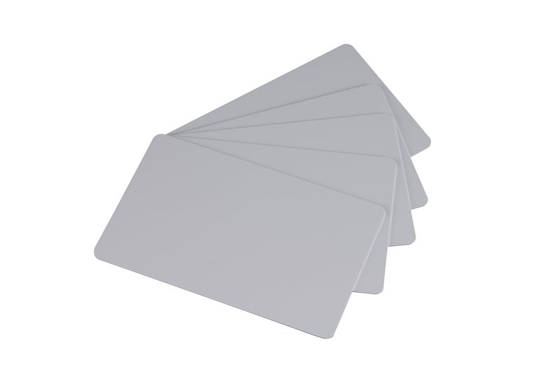easyIDea Pack of 100 Grey CR80 PVC Cards | 30 mil by easyIDea - Image 2